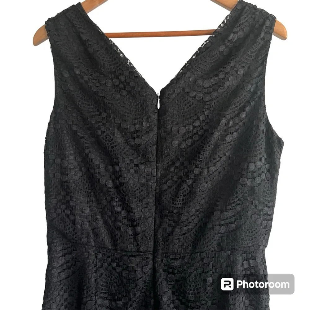 Adrianna Papell Black Lace Dress - Picture 7 of 10